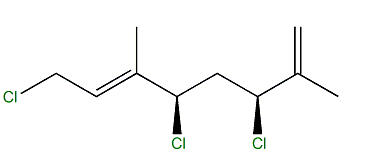 (3S,5R,6E)-3,5,8-Trichloro-2,6-dimethyl-1,6-octadiene